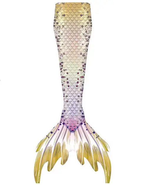 Queue de sirène jaune tachetée Collection 2025