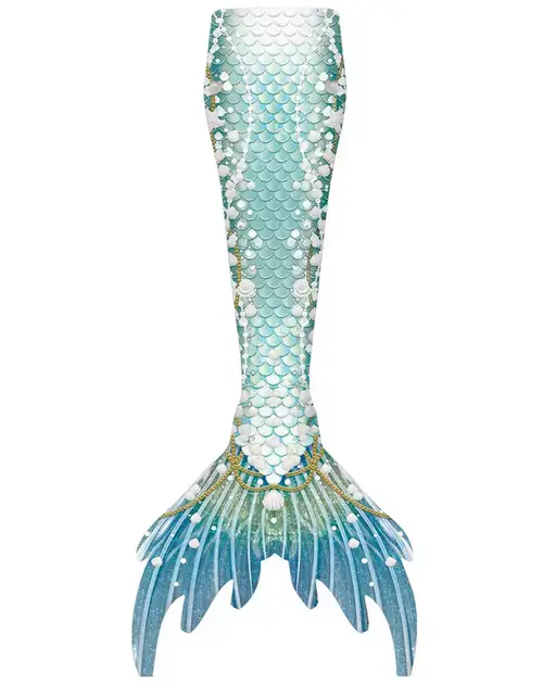 Queue de sirène coquillage vert Collection 2025